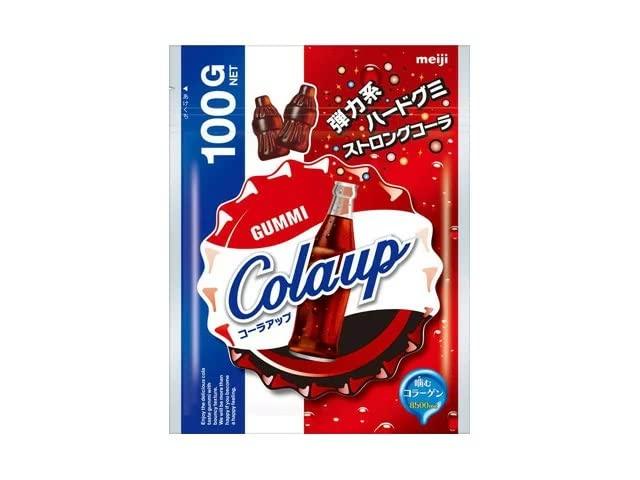 Meji Cola Up Hard Gummy - 100g Japan