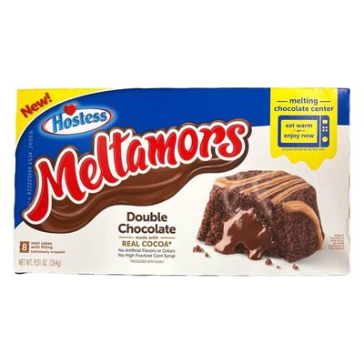 Hostess Meltamors Double Choc - 8pc Box