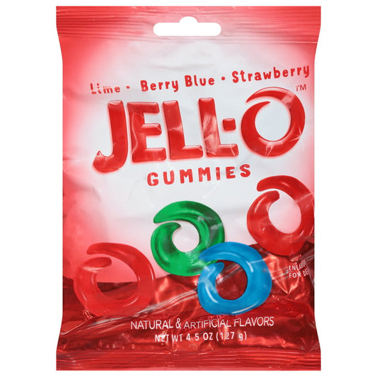 Jello Gummies Assorted Bag - 120g
