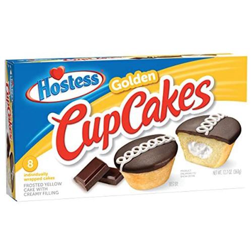 Hostess Golden Cupcakes - 8pk