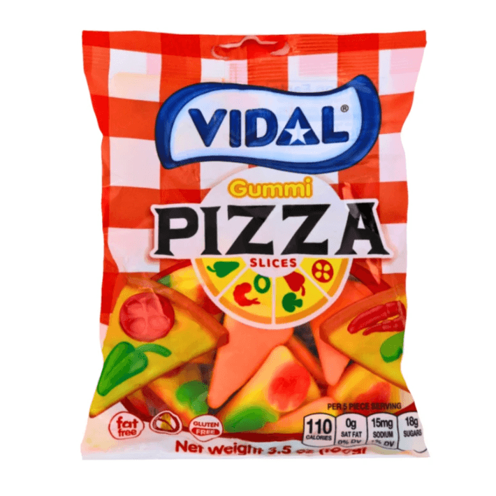 Vidal Gummi Pizza - 100g