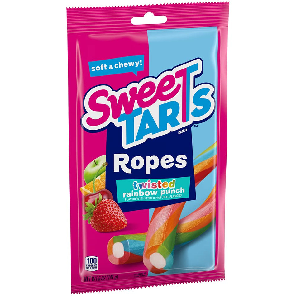 SweeTarts Ropes Twisted Rainbow Punch - 141g