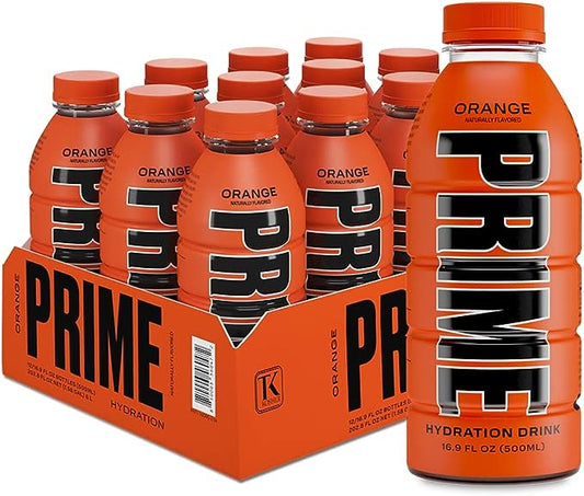 Prime Hydration Orange Case of x12