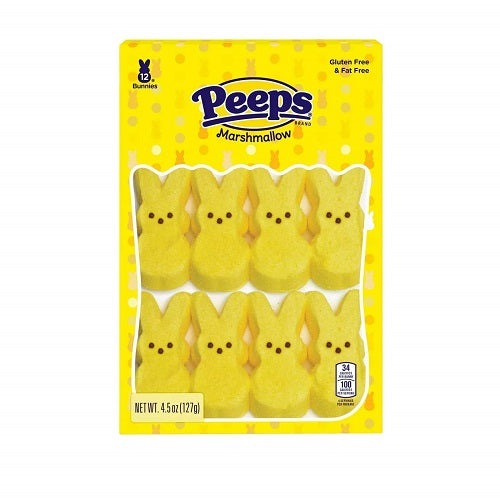 Peeps Yellow Bunnies - 12pack