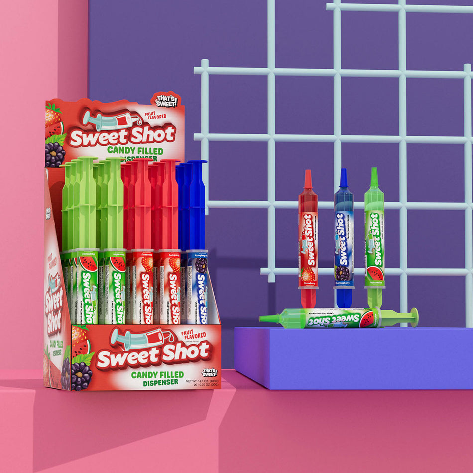 Sweet Shot Dispenser - 20g 1pc ASSORTED