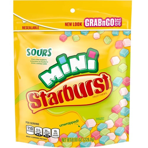 Starburst Minis Sour - 226g