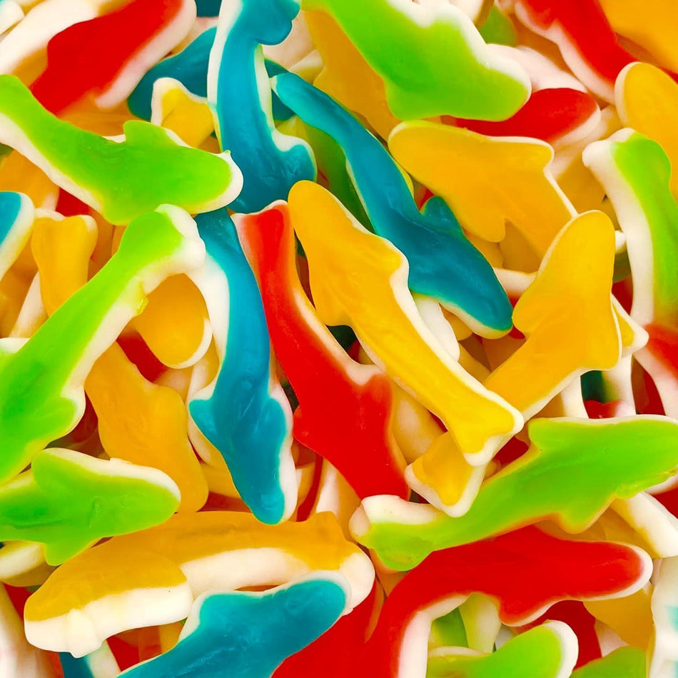 Coloured Sharks Gummy - 100g