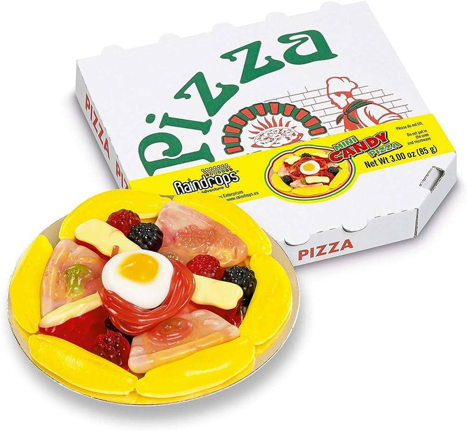 Raindrops Gummy Pizza - 85g BB 11/23