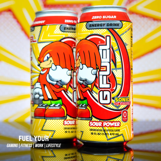 Gfuel Knuckles Sour Power Energy Drink - 473ml USA