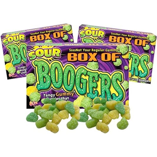 Sour Boogers Theatre Box Halloween - 85g