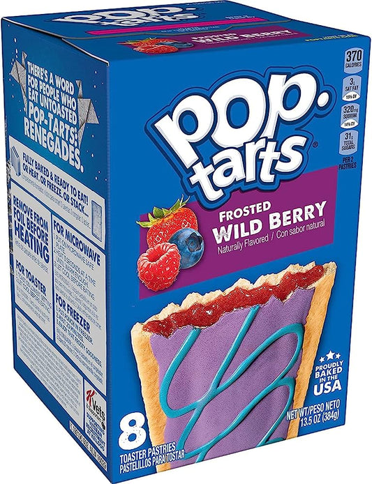 Pop Tarts Frosted Wild Berry - 8pk