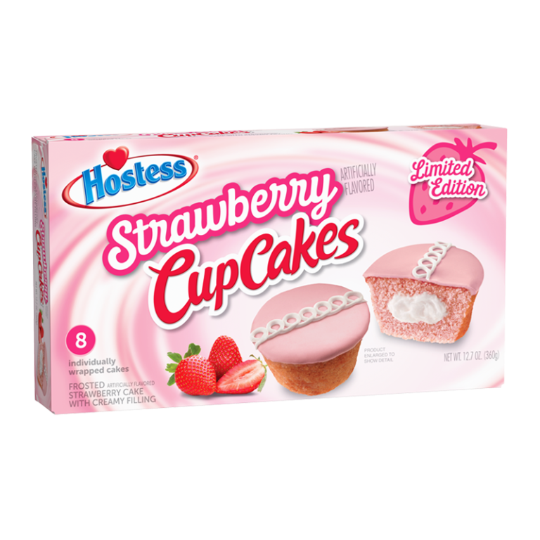 Hostess Strawberry Cupcakes - 360g