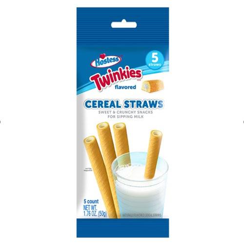 Hostess Twinkies Flavoured Cereal Straws 5pc - 50g