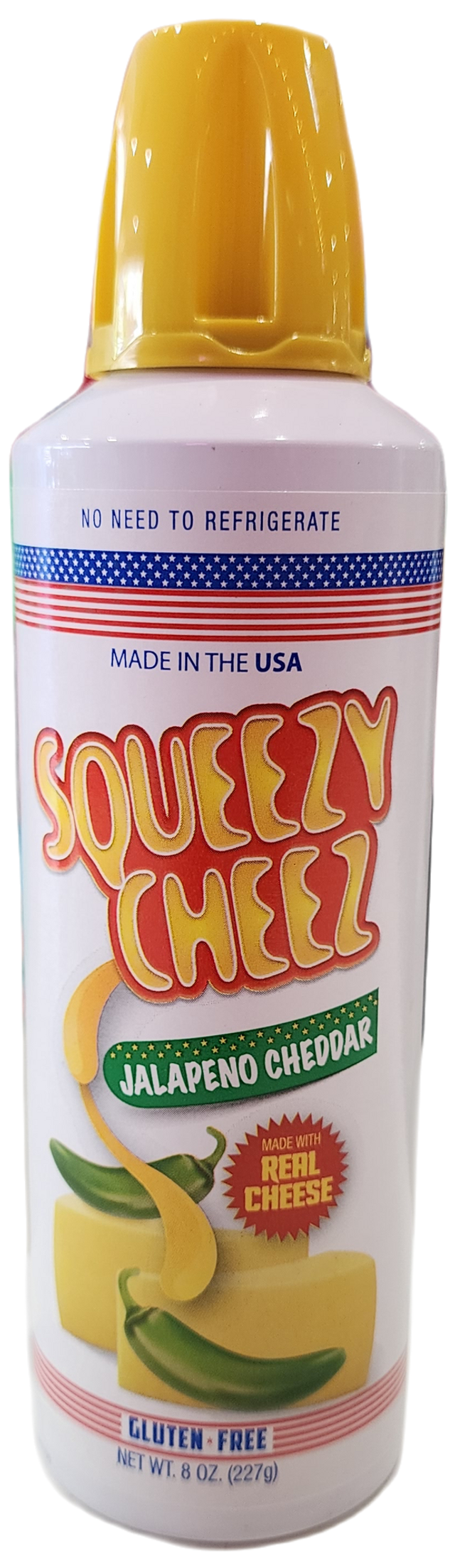 Squeezy Cheez Jalapeno Cheddar - 227g