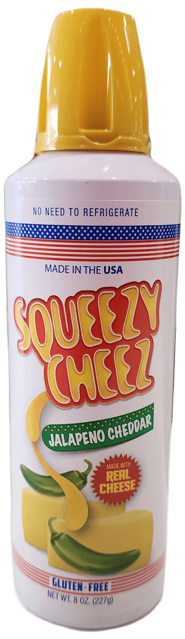 Squeezy Cheez Jalapeno Cheddar - 227g