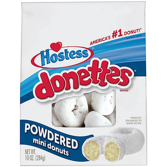 Hostess Powdered Mini Donuts Donettes Bag - 284g