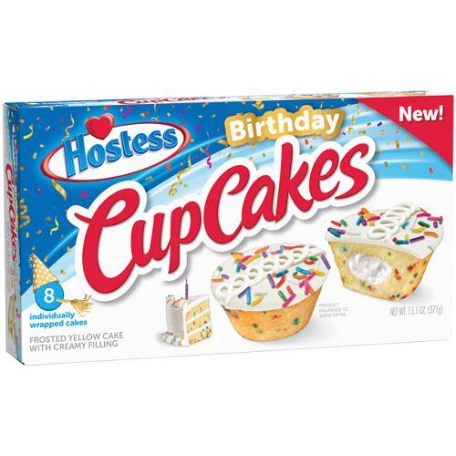 Hostess Birthday Cupcakes - 8pk