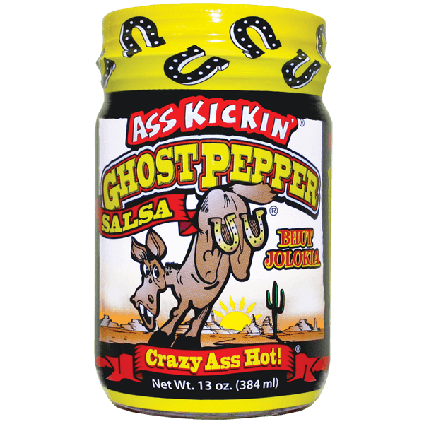 Ass Kickin Ghost Pepper Salsa - 384ml