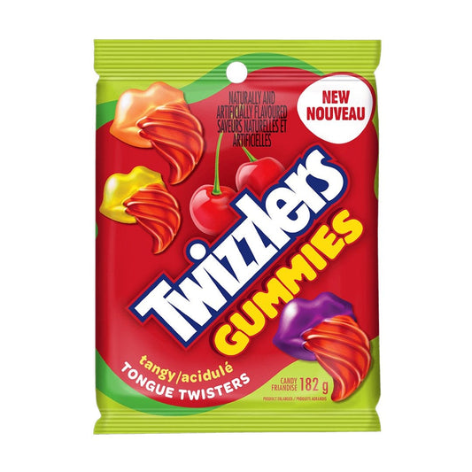Twizzlers Gummies Tangy Tongue Twister - 182g