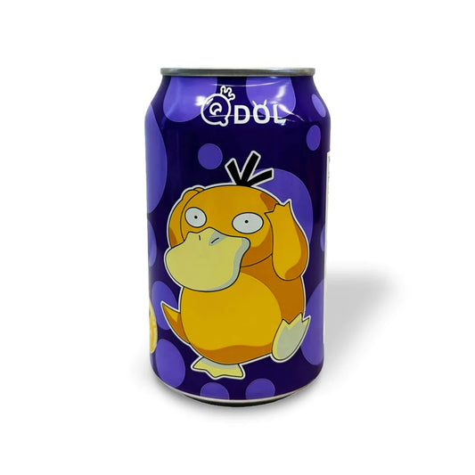 Qdol Pokemon Psyduck Grape Flavour - LIMITED EDITION 330ml