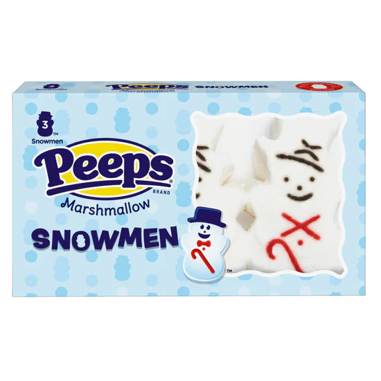 Peeps Snowman - 3pk