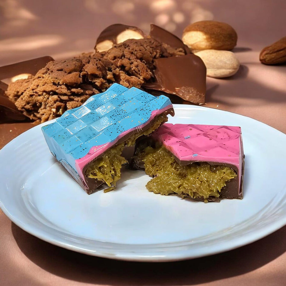 Viral Dubai Pistachio Chocolate Block