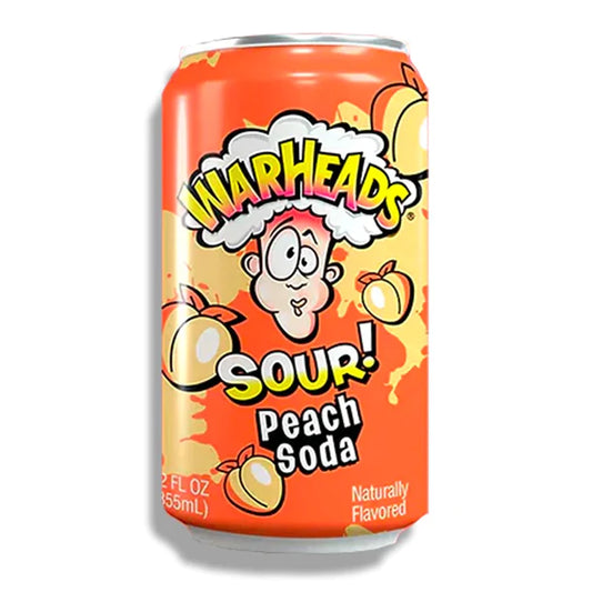 Warheads Sour Peach Soda - 355ml