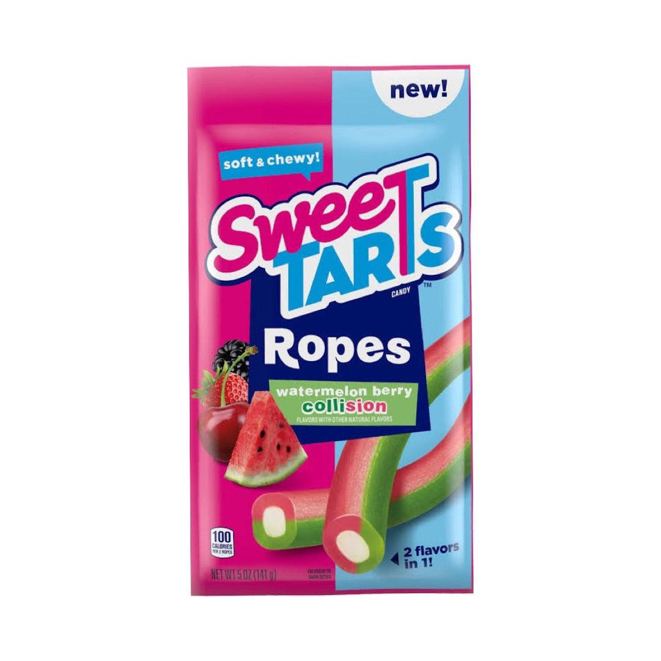 SweeTarts Watermelon Berry Collision Ropes - 141g