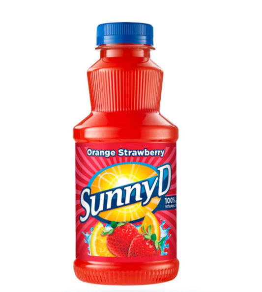 Sunny D Strawberry & Orange Drink - 473ml