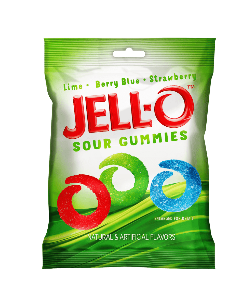 Jello Gummies Sour Bag - 120g