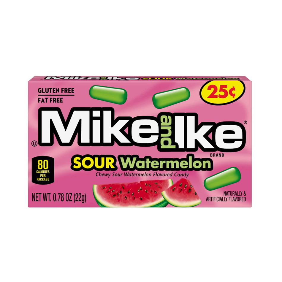 Mike & Ike Sour Watermelon - 22g