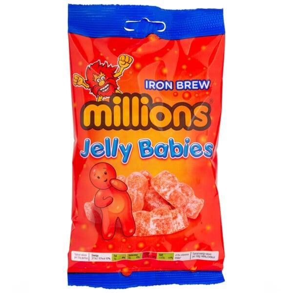 Millions Iron Brew Jelly Babies - 180g