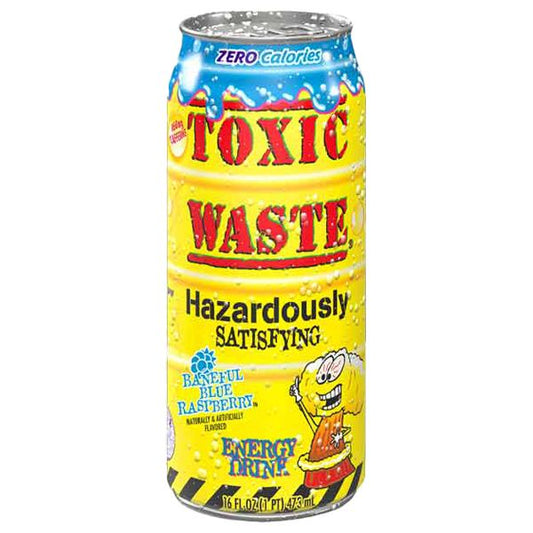 Toxic Waste Blue Razz Energy Drink - 473ml