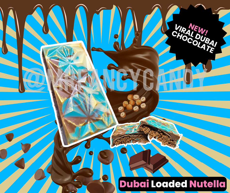 Viral Dubai Nutella Chocolate Block - Made To Order (READ DESCRIPTION)