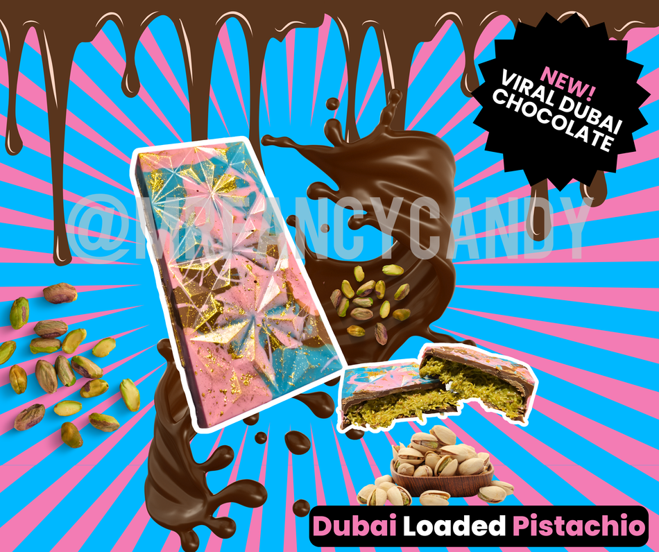 Viral Dubai Pistachio Chocolate Block - Made To Order (READ DESCRIPTION)