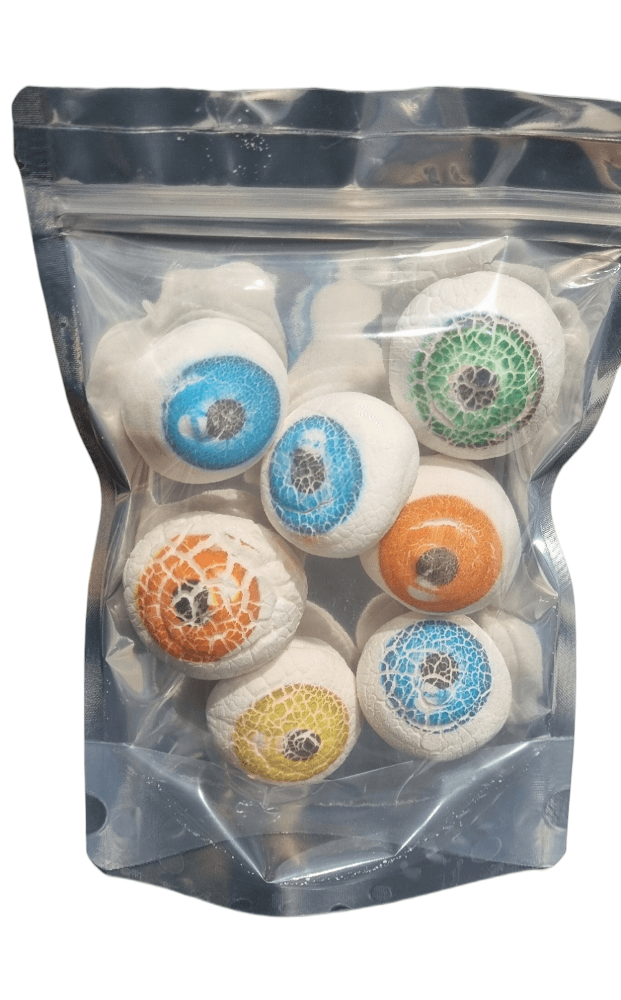 FREEZE DRIED Eyeballs Marshmallow With Jam Filling - 6-7pcs