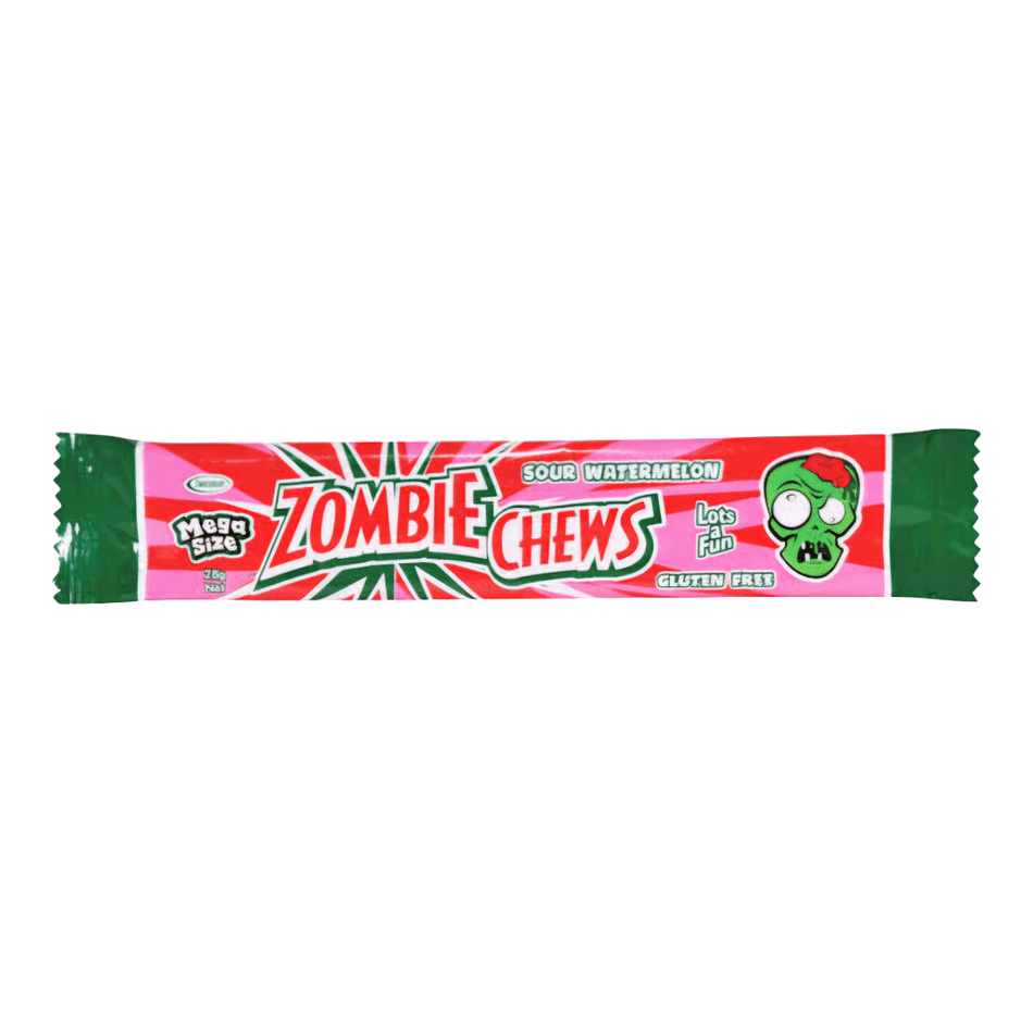 Zombie Chews Sour Watermelon - 28g