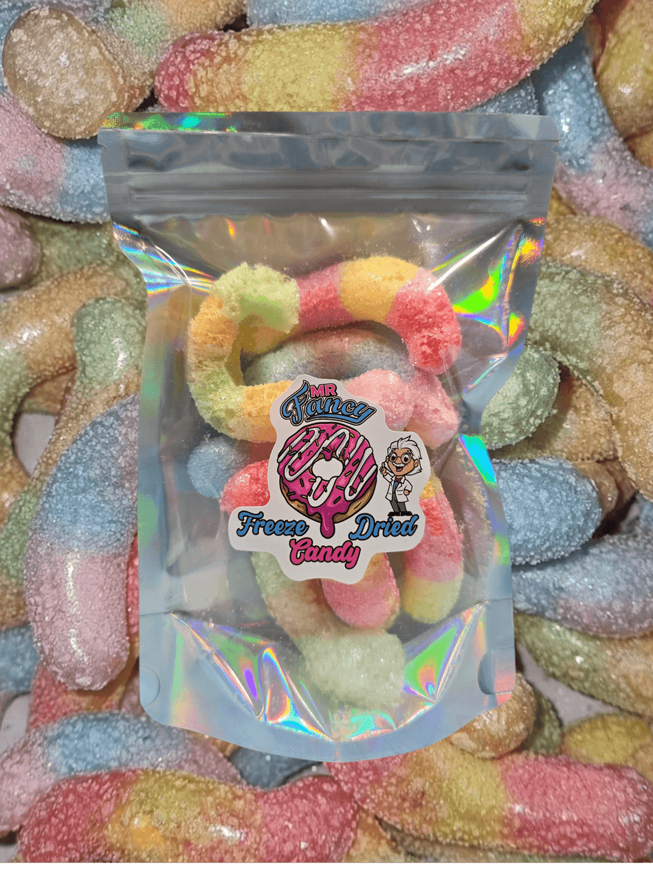 FREEZE DRIED Sour Worms