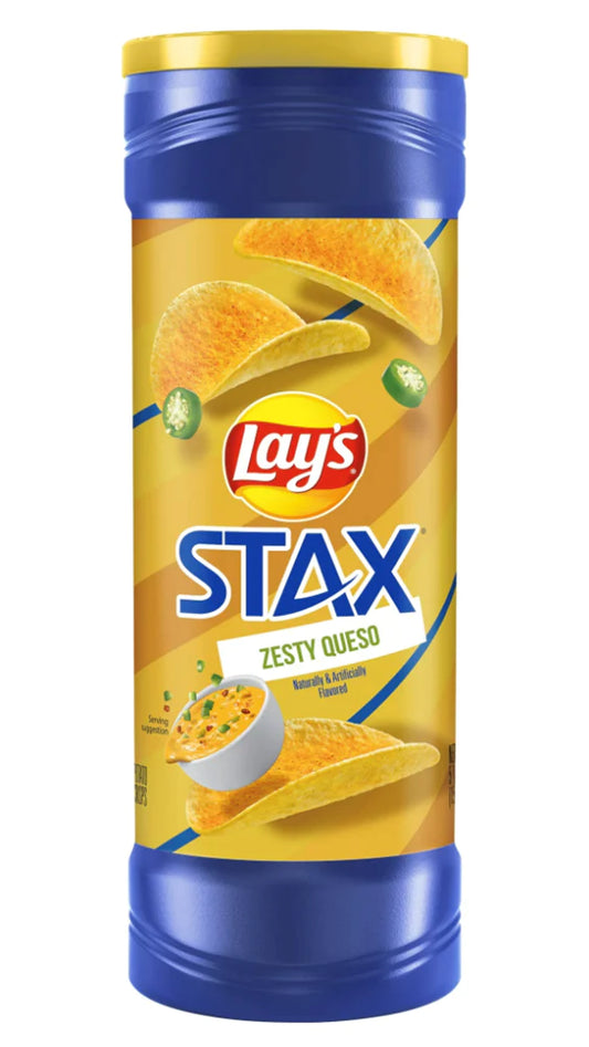 Lays Stax Zesty Queso - 155g
