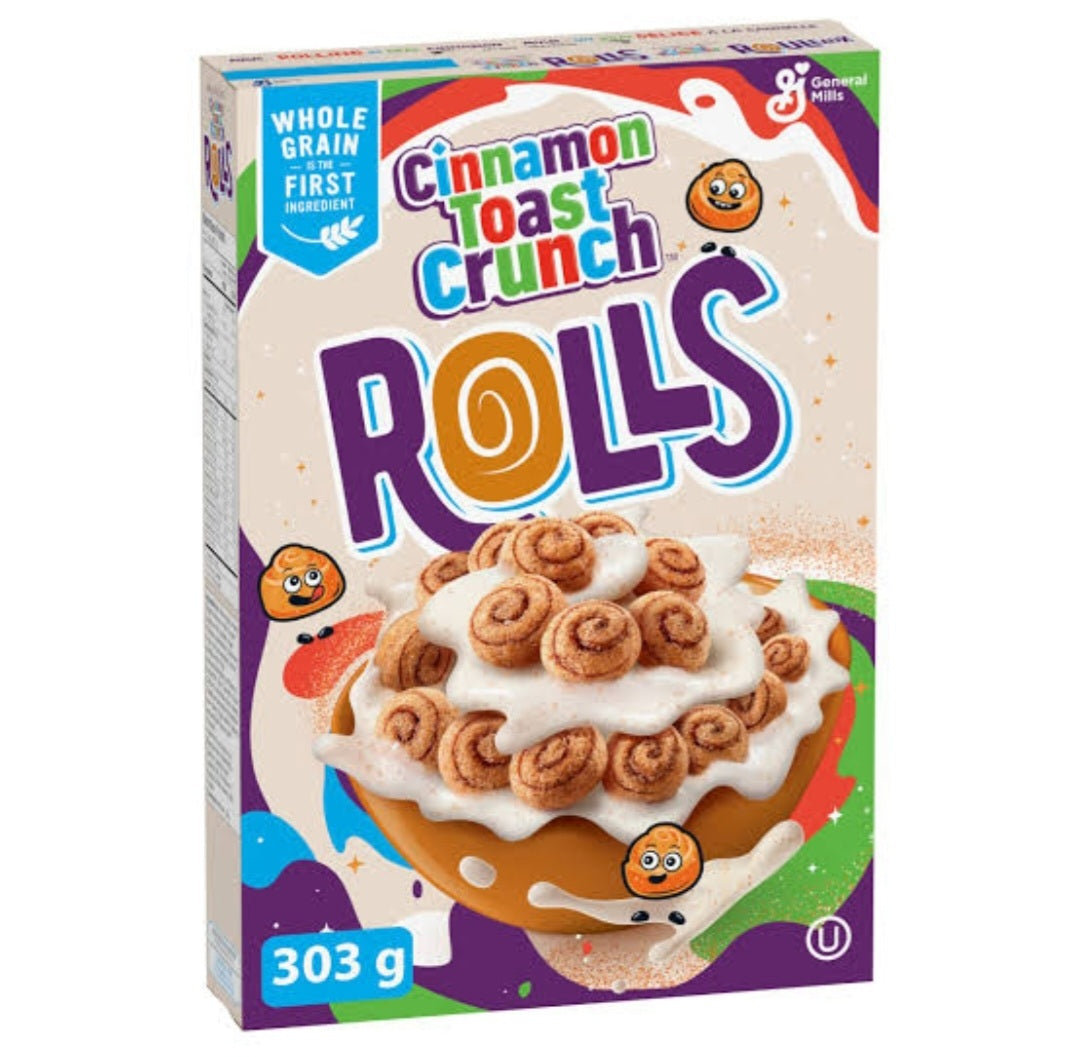 Cinnamon Toast Crunch Rolls Cereal - 303g