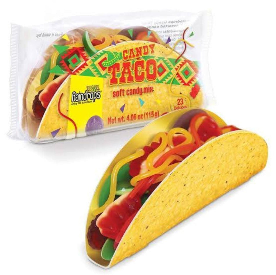 Raindrops Gummy Taco - 115g