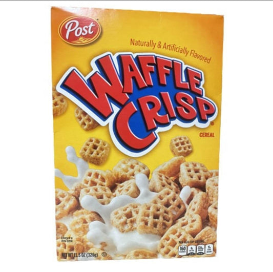 Waffle Crisp Cereal - 326g