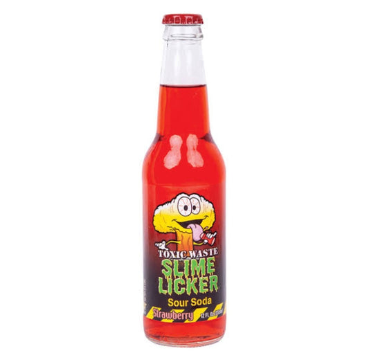 Toxic Waste Slime Licker Strawberry Sour Soda - 355ml