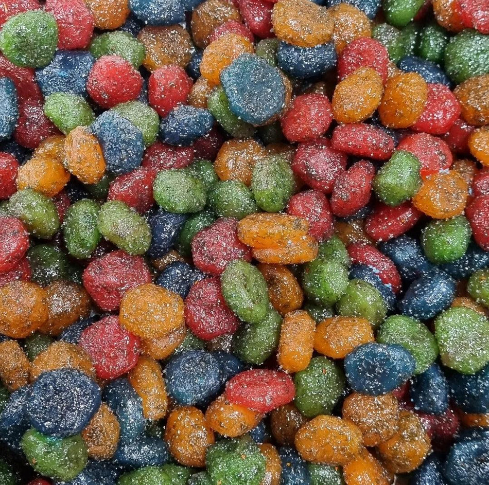 Gushers Coated in Chamoy & Sweet Sour Blueberry Mix - 220g