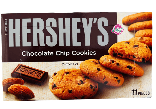 Hersheys Choc Chip Cookies - 72g 11pieces Japan