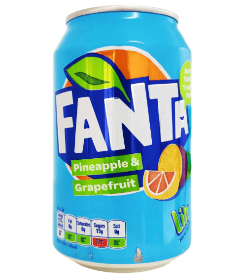 Fanta Lilt Pineapple & Grapefruit - 330ml