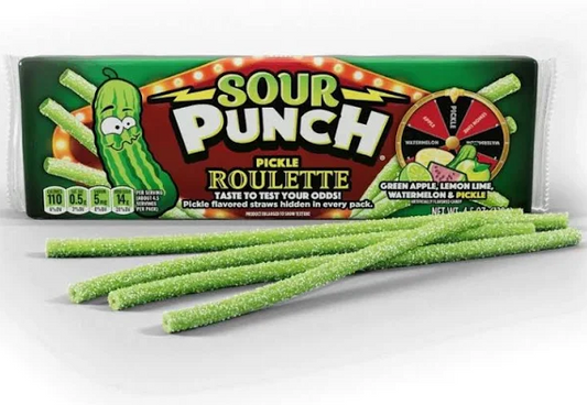 Sour Punch Pickle Roulette - 128g