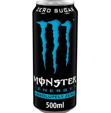 Monster Absoloutely Zero Sugar - 500ml Energy Drink