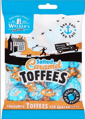 Walkers Nonsuch Salted Caramel Toffees - 150g