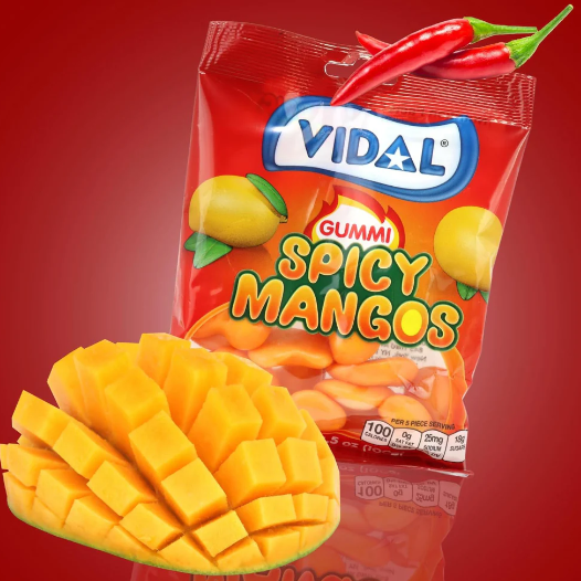 Vidal Mango Filled Gummies - 99g